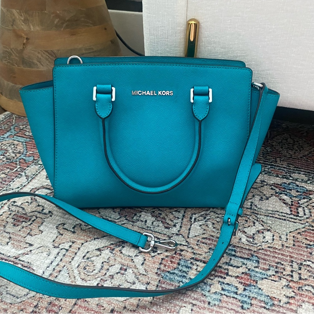 Michael Kors Selma medium satchel with dust bag - Picture 2 of 6